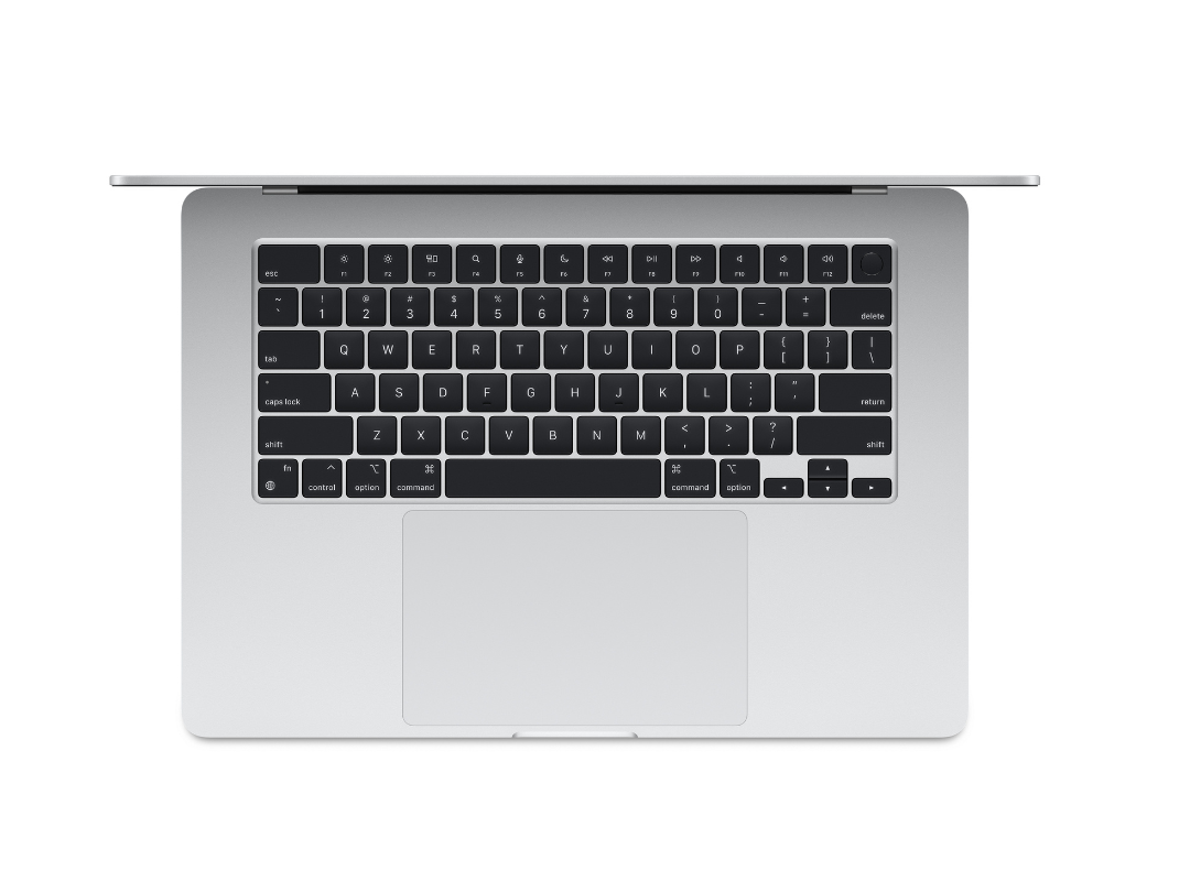 Apple MacBook Air 15-inch (2024) – M3 with 8-core CPU / 8GB RAM / 256GB SSD / 10-core GPU / macOS Sonoma / English & Arabic Keyboard / Space Silver Apple MacBook Air 15-inch (2024) – M3 with 8-core CPU / 8GB RAM / 256GB SSD / 10-core GPU / macOS Sonoma / English & Arabic Keyboard / Space Silver